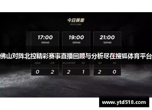 佛山对阵北控精彩赛事直播回顾与分析尽在搜狐体育平台